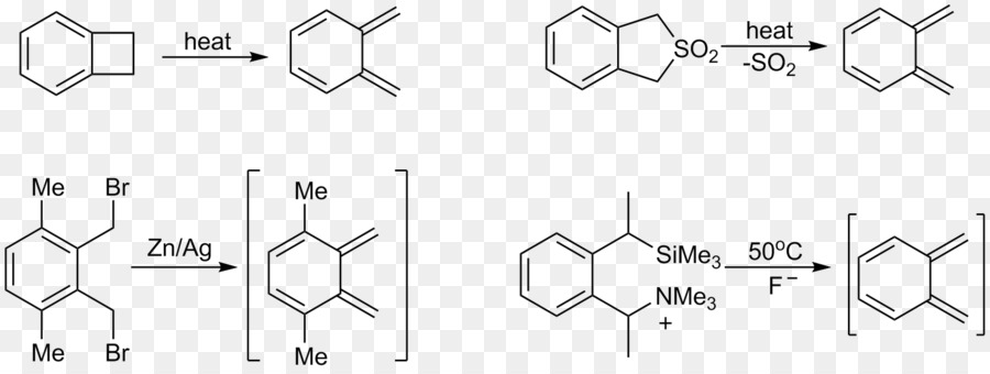 Reacción De Dielsalder，Napthalenetetracarboxílico Diimida PNG