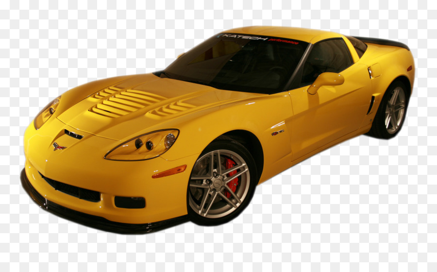 Carro Amarillo，Coche Deportivo PNG