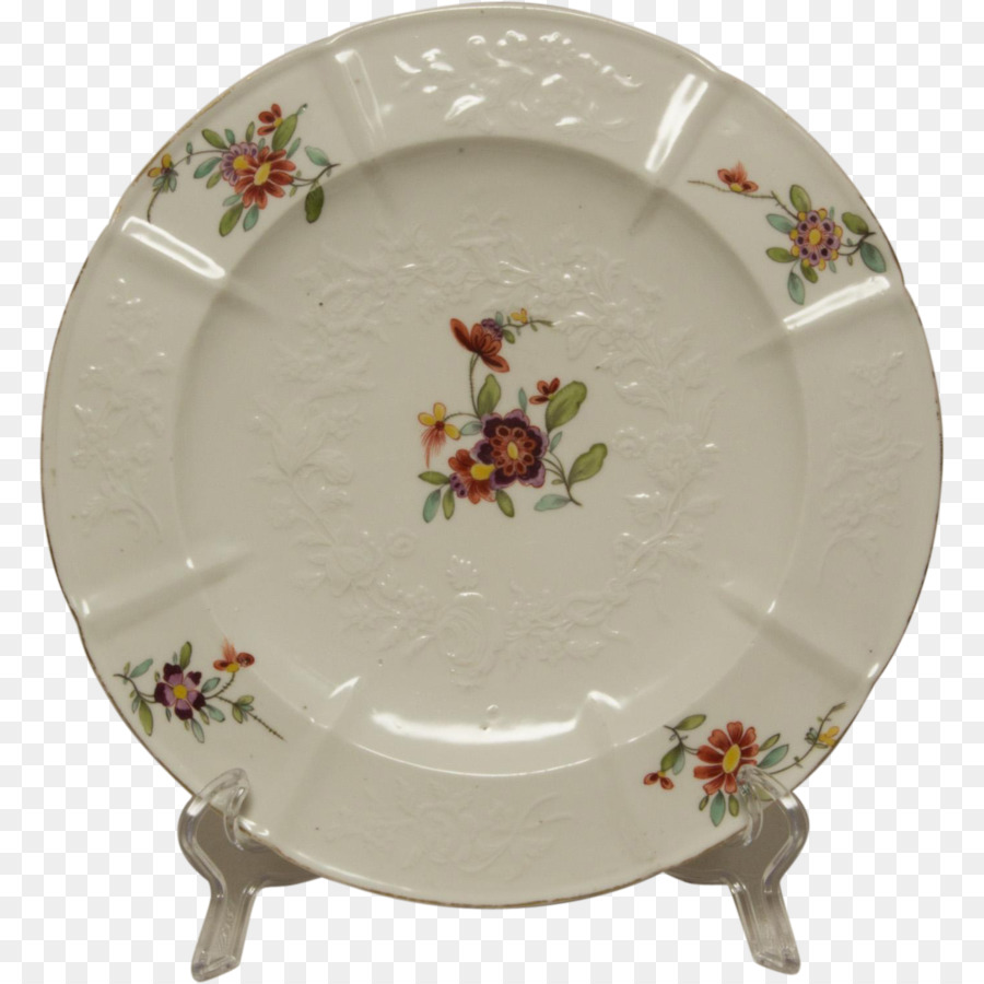 Plato Decorativo，Floral PNG