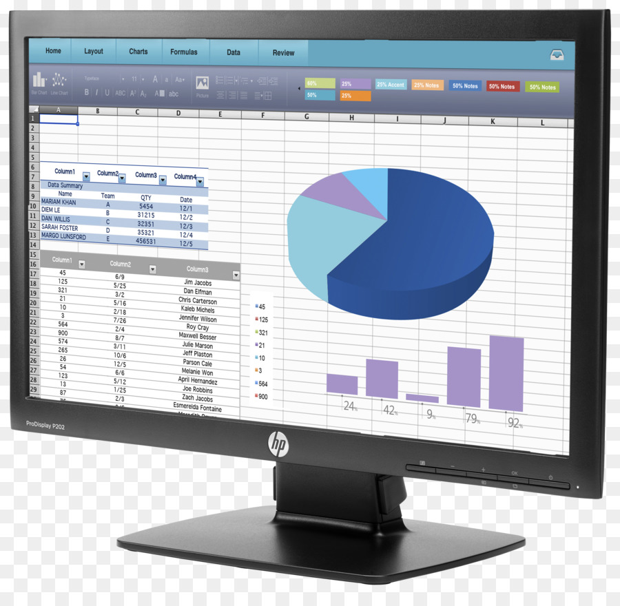 Hp Prodisplay P2，Los Monitores De Ordenador PNG