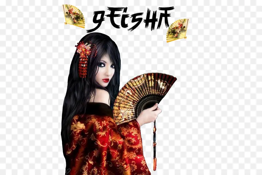 Geisha，Japón PNG