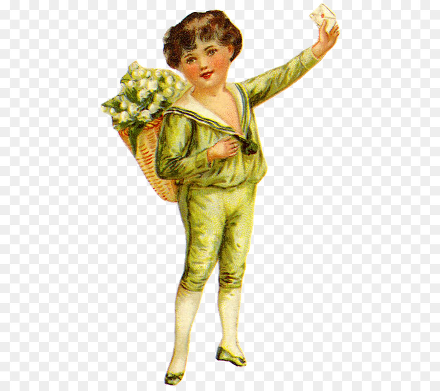 Niño Con Flores，Niño PNG