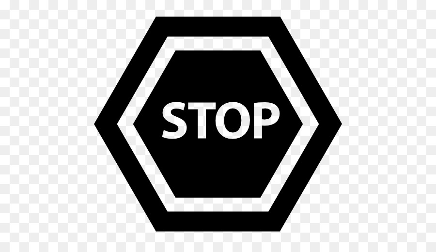 Señal De Stop，Hexágono PNG