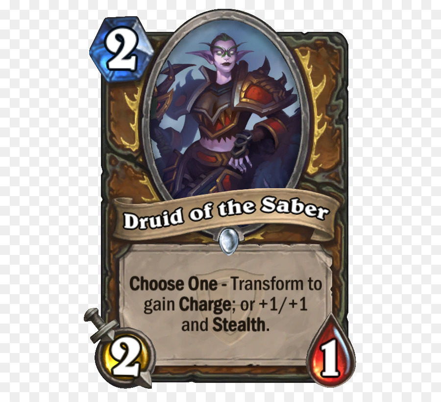 Hearthstone，Druida Del Sable PNG