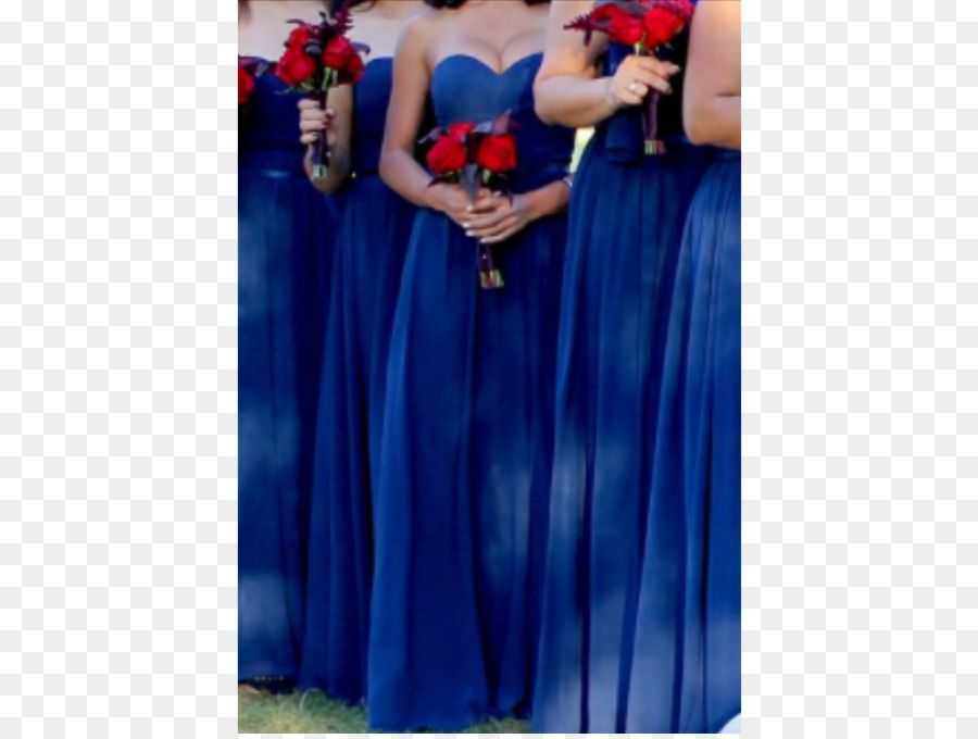 Vestido，Azul Cobalto PNG