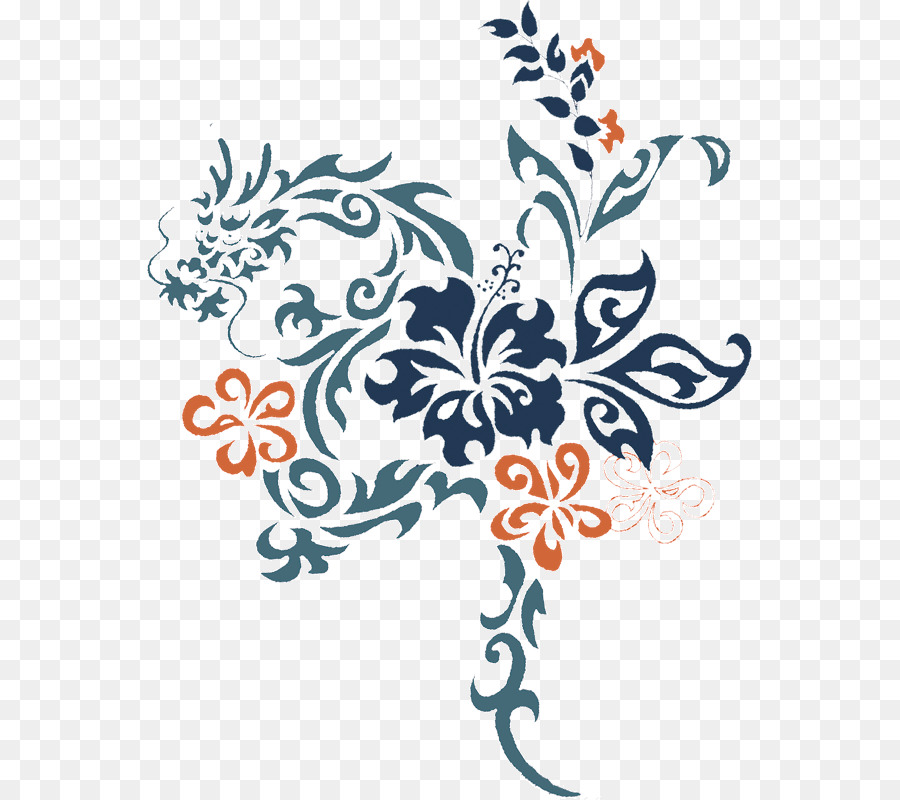 Diseño Floral，Patrón PNG