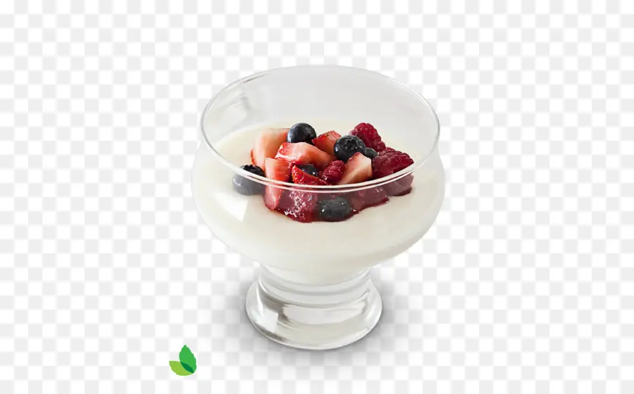 Yogur Con Frutos Rojos，Vaso PNG