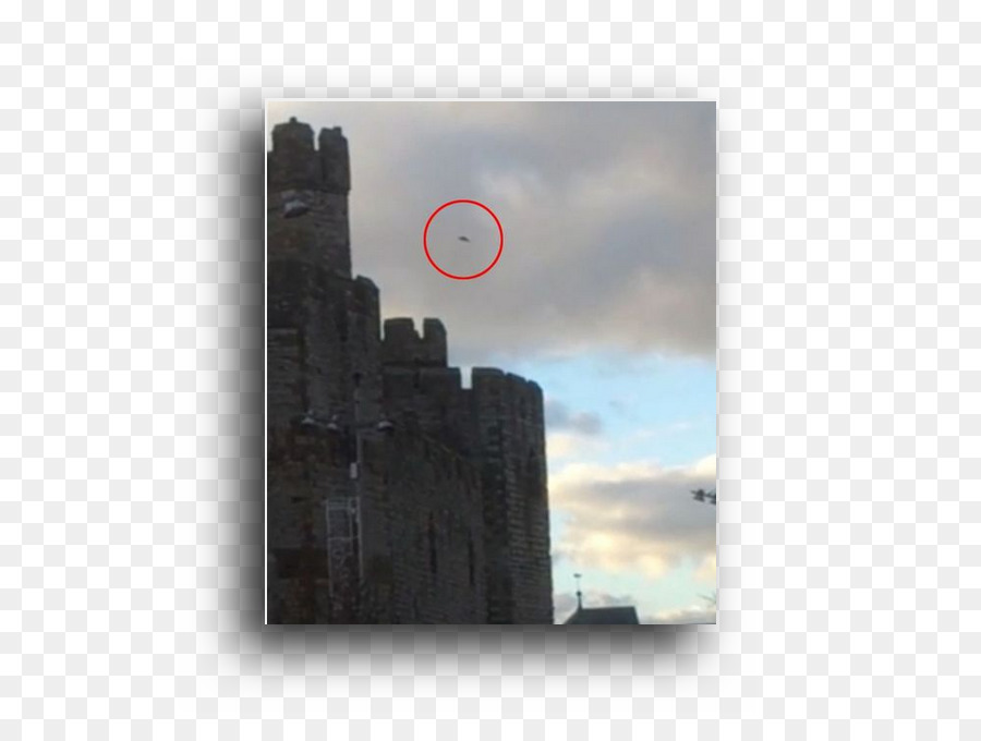 El Castillo De Caernarfon，Gales Avistamientos De Ovnis PNG