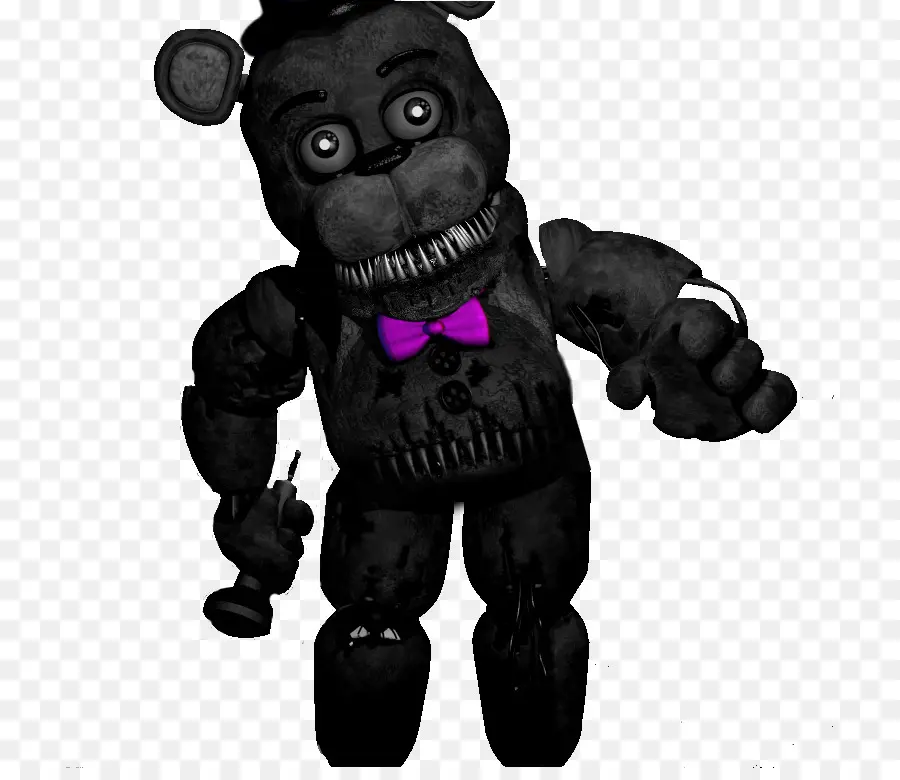 Oso Animatrónico，Negro PNG