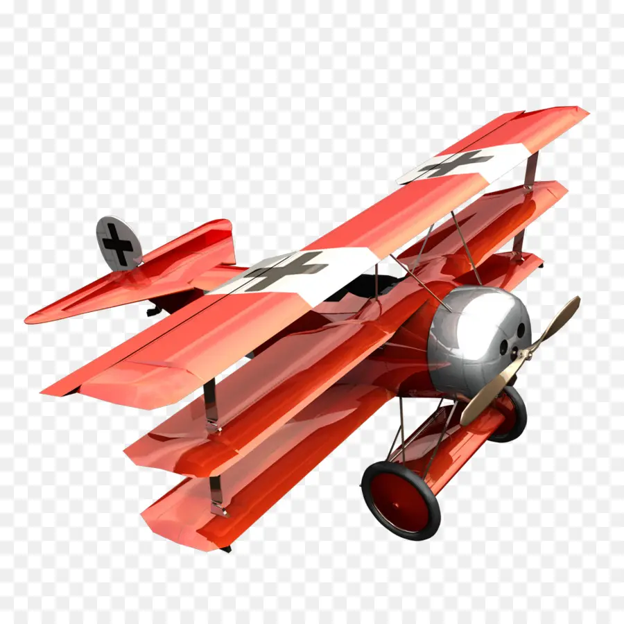 Avión De Dibujos Animados，Rojo PNG