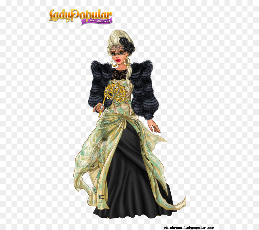 Lady Popular，Rompecabezas PNG