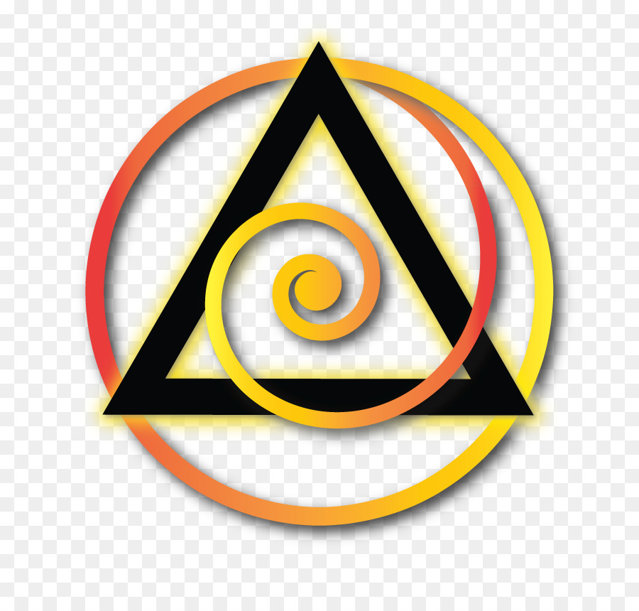 Triángulo Con Espiral，Geométrico PNG