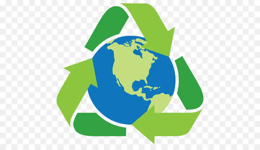 La Tierra，Símbolo De Reciclaje PNG