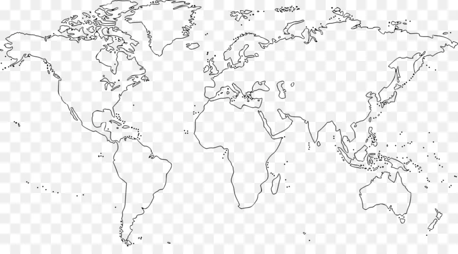 Mundo，Mapa Del Mundo PNG