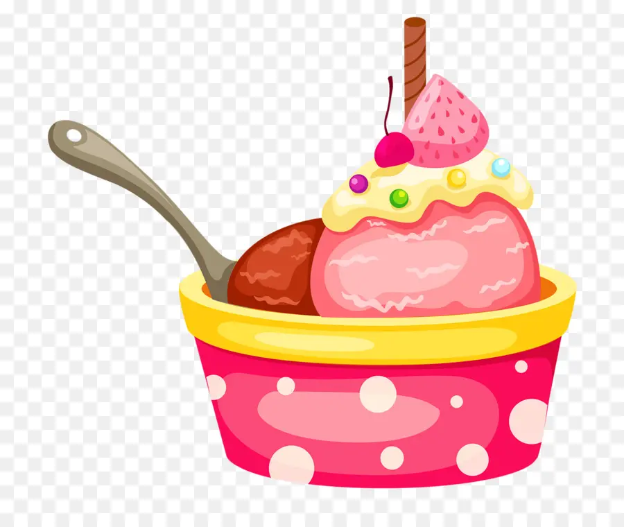 Helado，Postre PNG