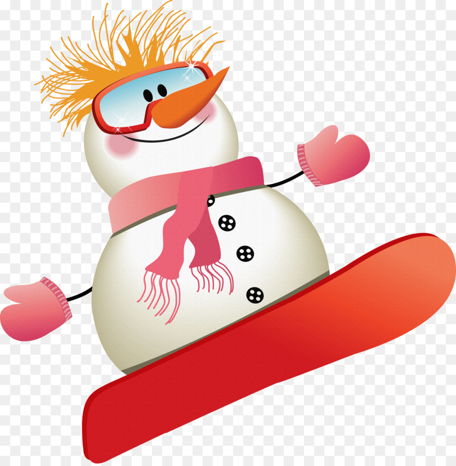 Muñeco De Nieve，Snowboard PNG