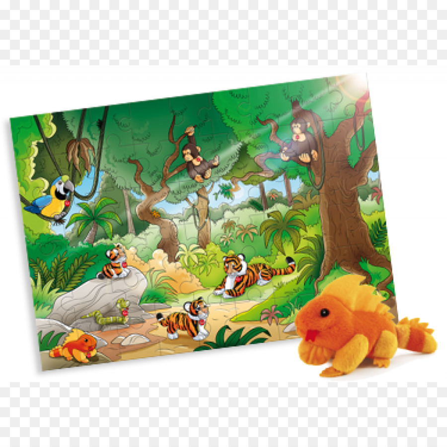 Escena De La Selva，Animales PNG