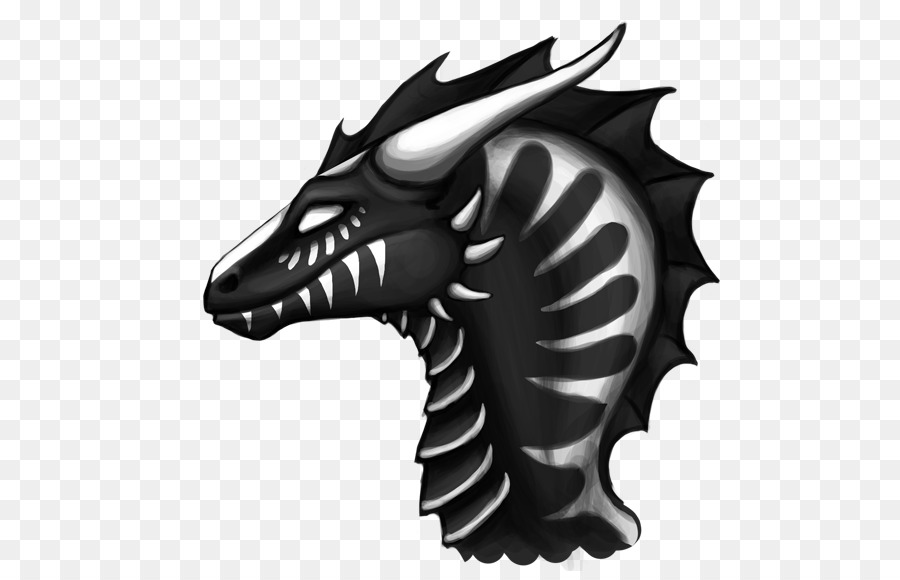 Dragón，Blanco PNG