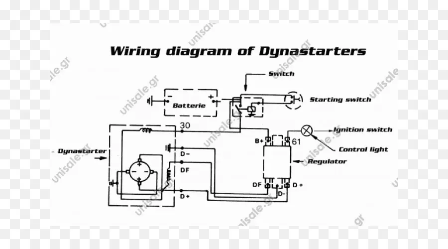 Diagrama De Cableado，Dynastart PNG