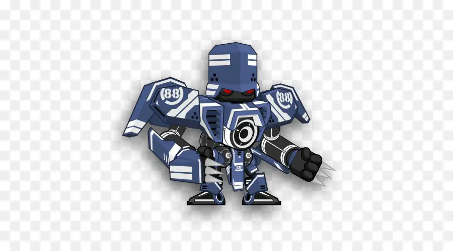 Robot Azul，Robot PNG