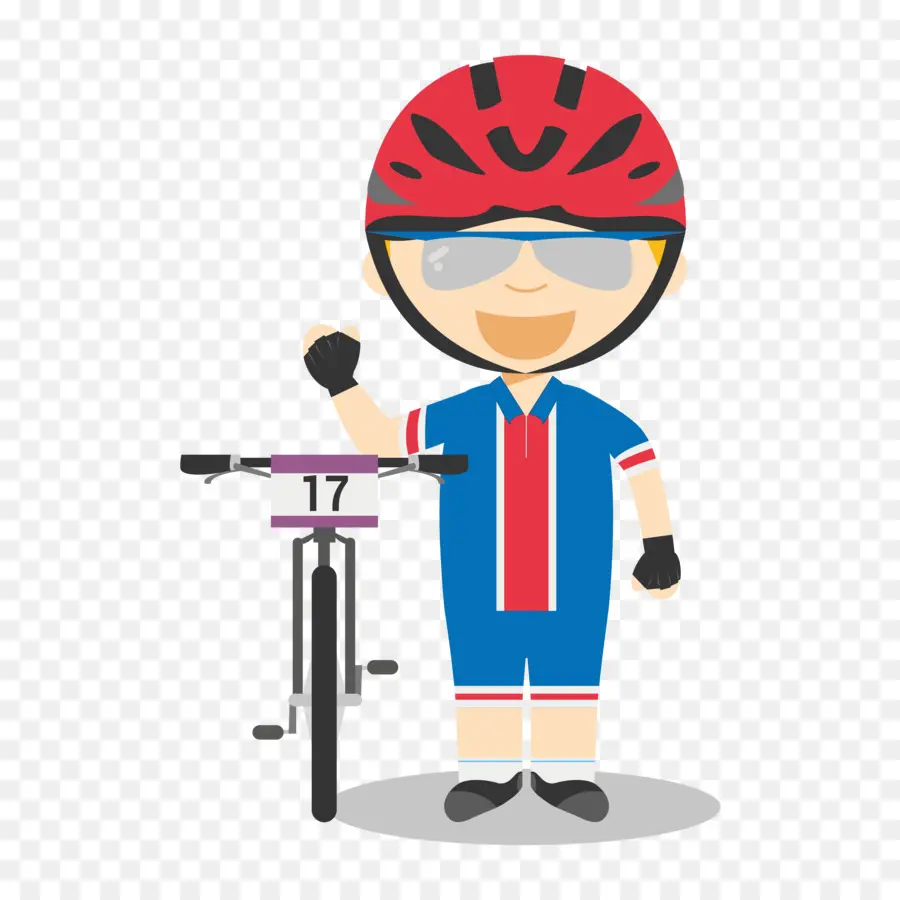 Ciclista，Bicicleta PNG