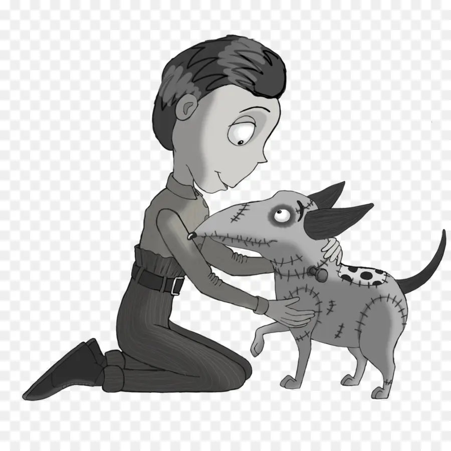 Niño Con Perro，Chico PNG