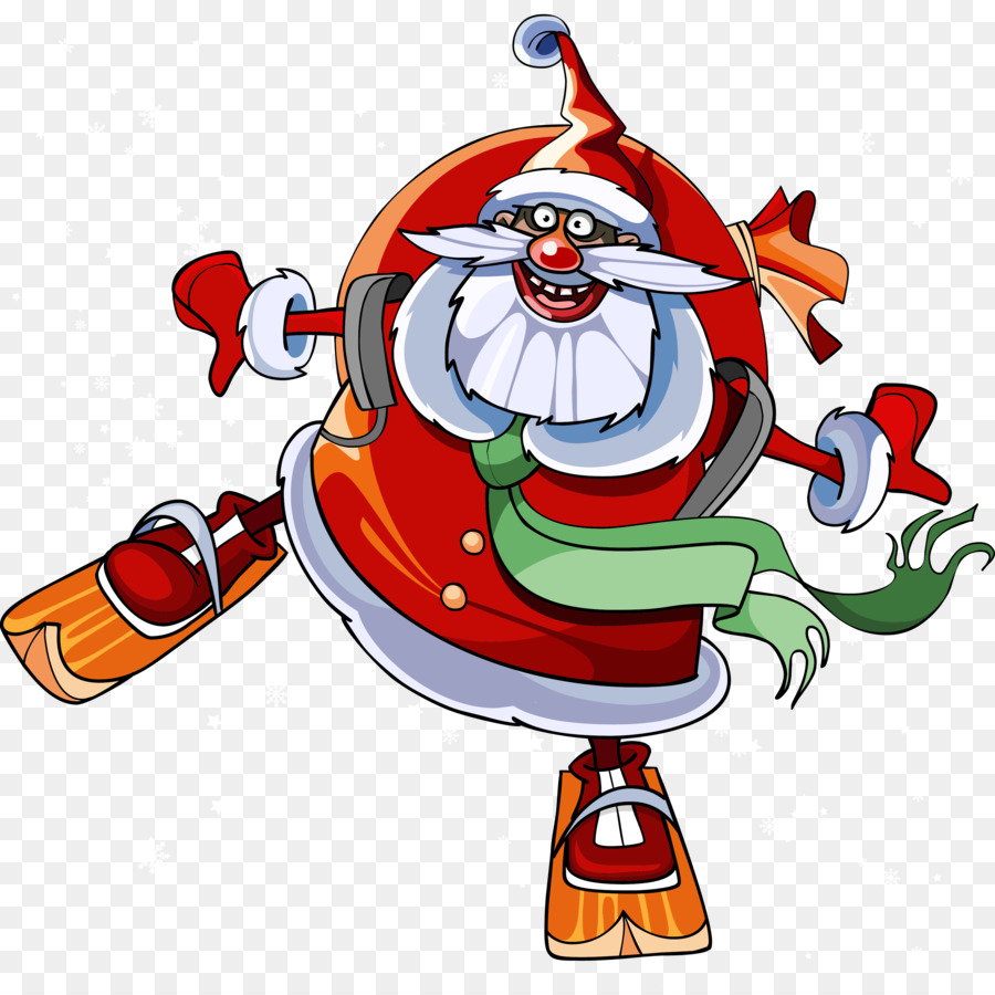 Santa Claus，árbol De Navidad PNG