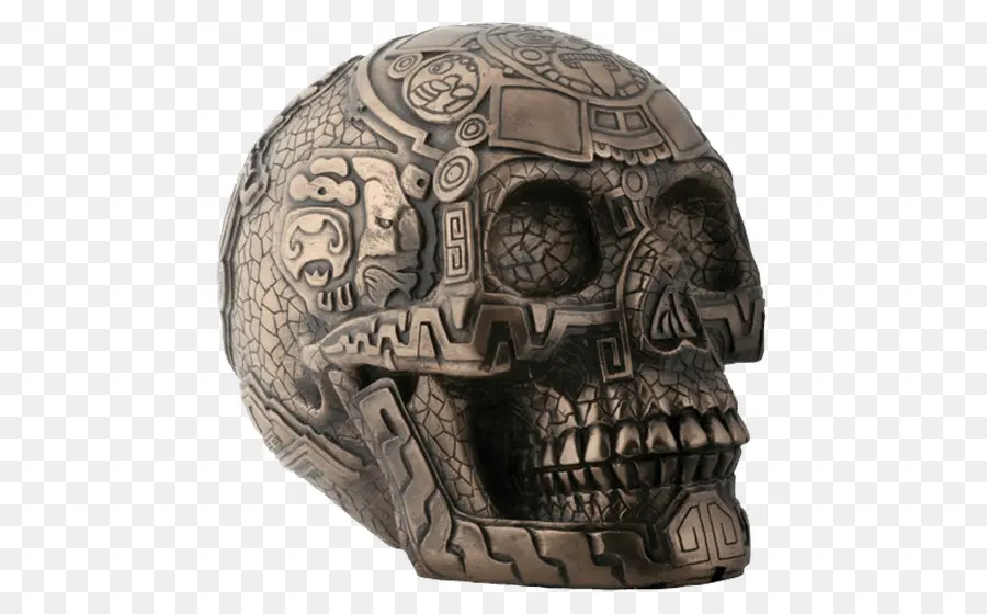 Calavera Decorativa，Antiguo PNG