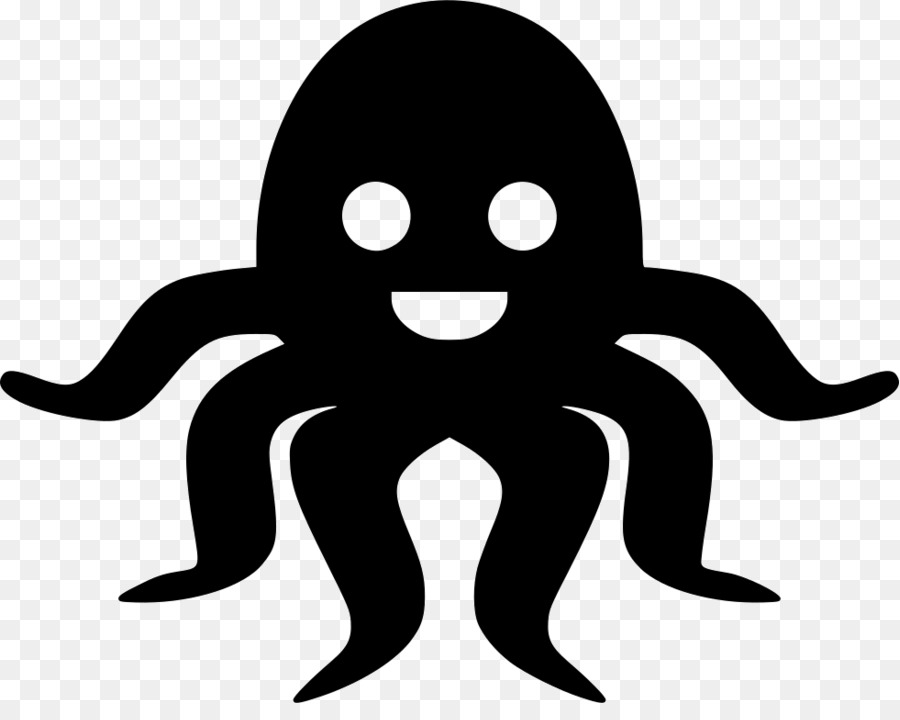 Silueta De Pulpo，Tentáculos PNG