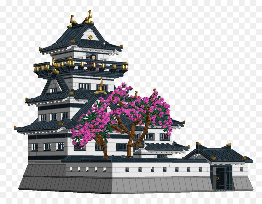 Castillo Japonés，El Castillo De Matsumoto PNG