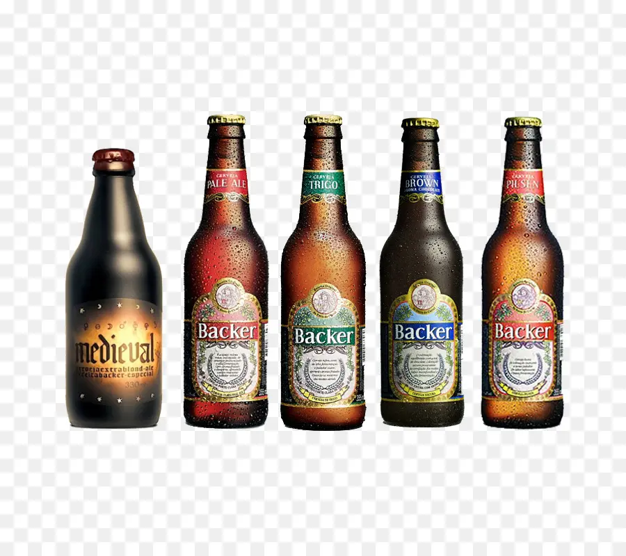 Botellas De Cerveza，Bebidas PNG