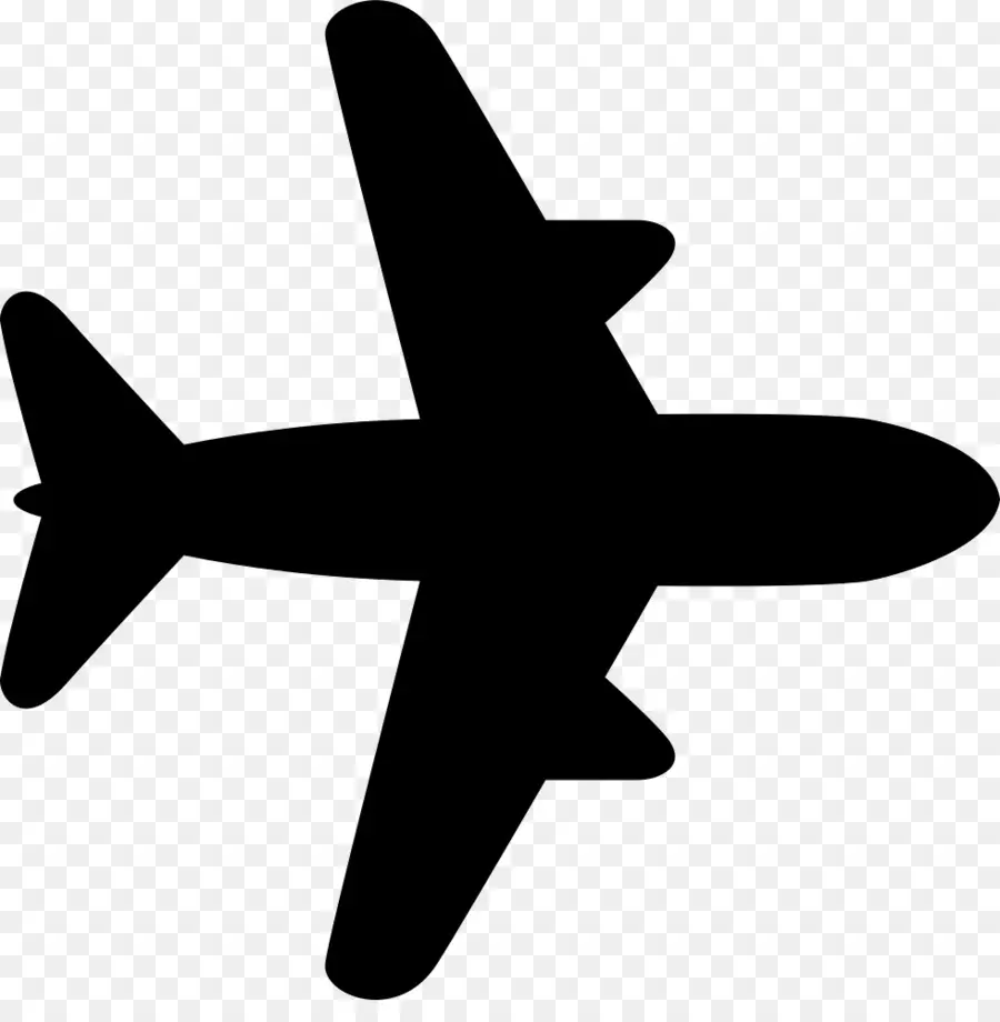 Silueta De Avión，Vuelo PNG