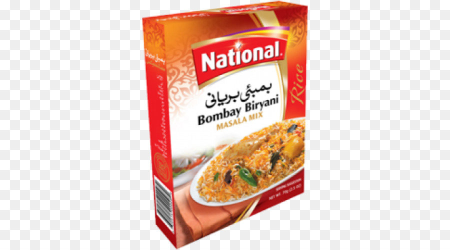 Bombay Biryani，Condimentar PNG