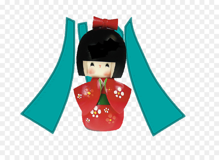 Muñeca Kokeshi，Japonés PNG