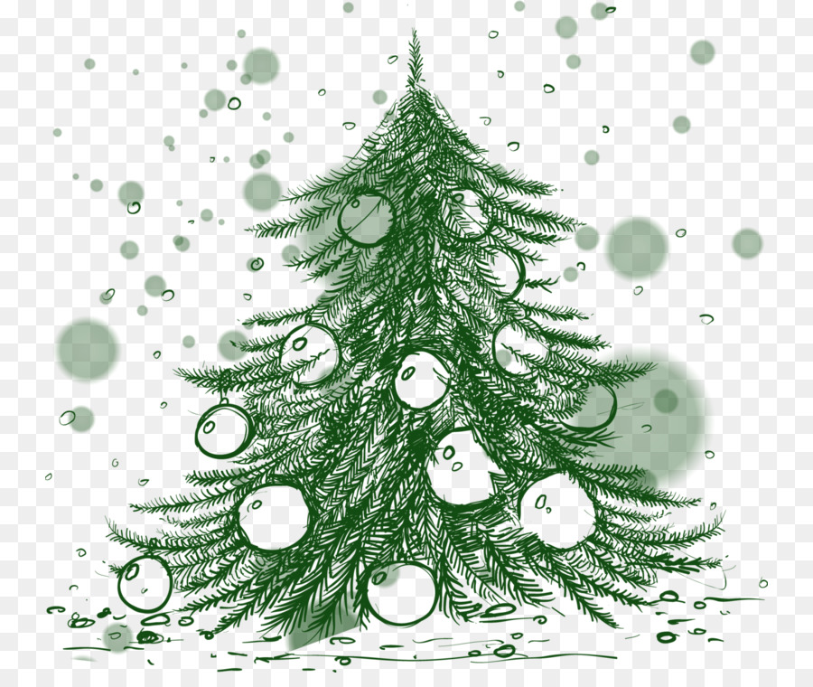 Árbol De Navidad，Decoración PNG