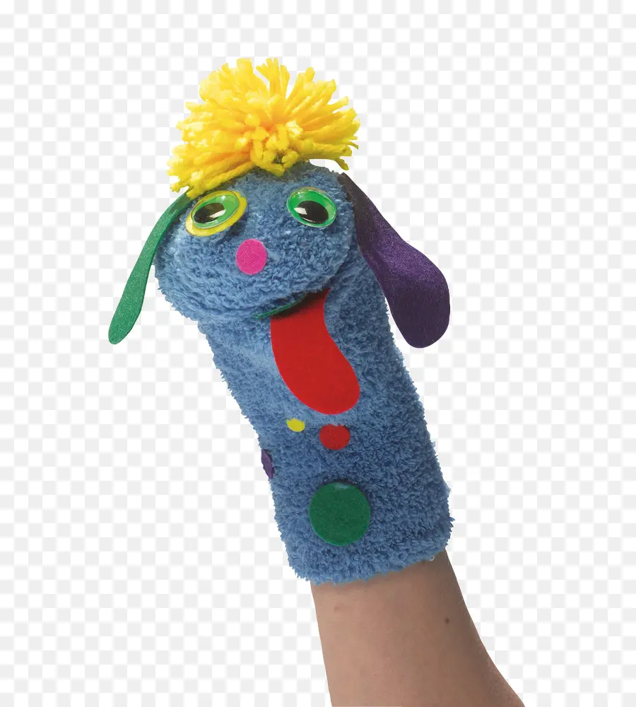 Marioneta De Calcetín De Colores，Marioneta De Mano PNG