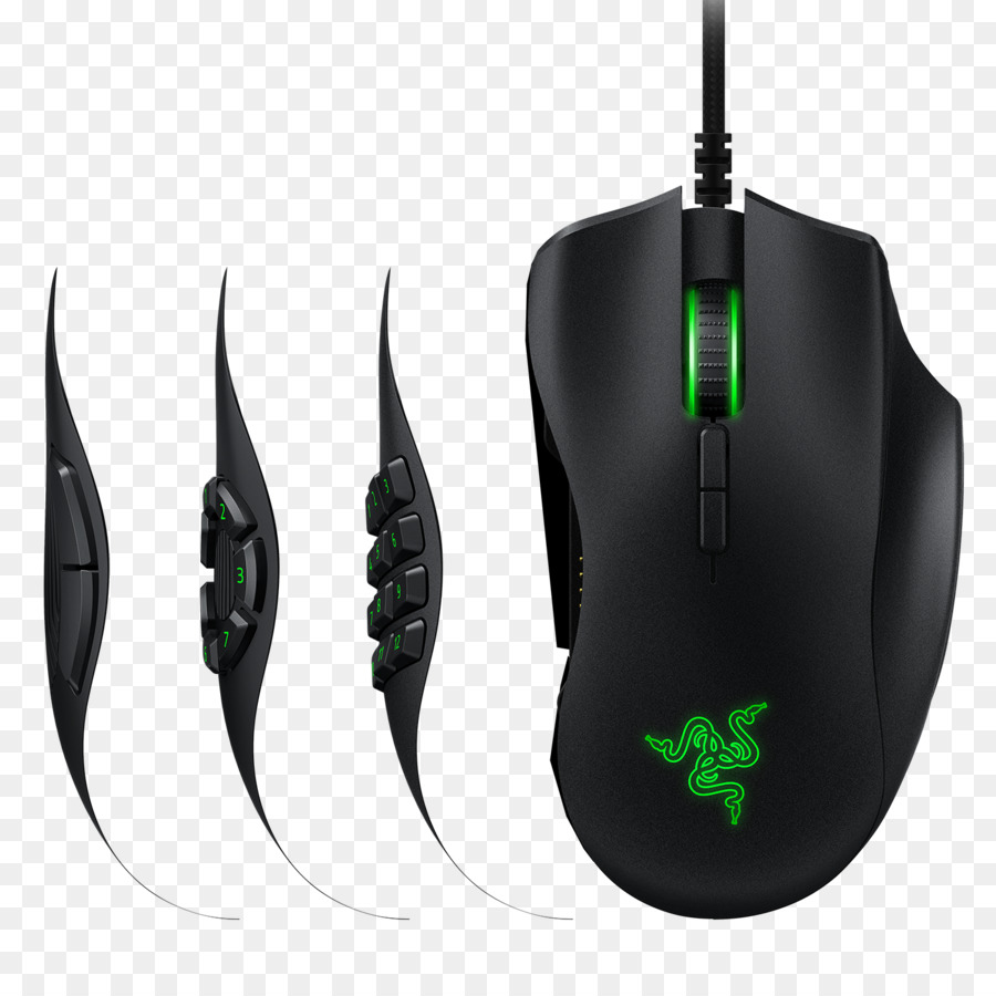 El Ratón De La Computadora，Razer Naga PNG