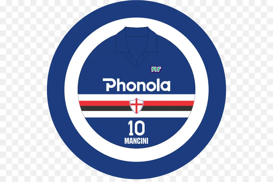 Camiseta De La Sampdoria，Fútbol Americano PNG