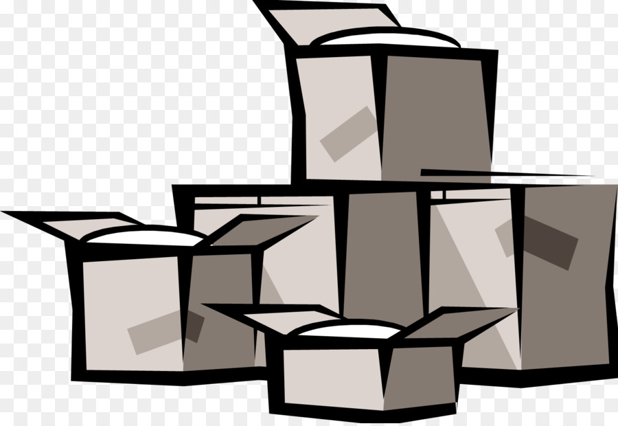 Cajas De Cartón，Almacenamiento PNG