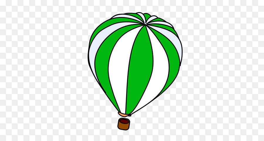 Globo Aerostático，Verde PNG