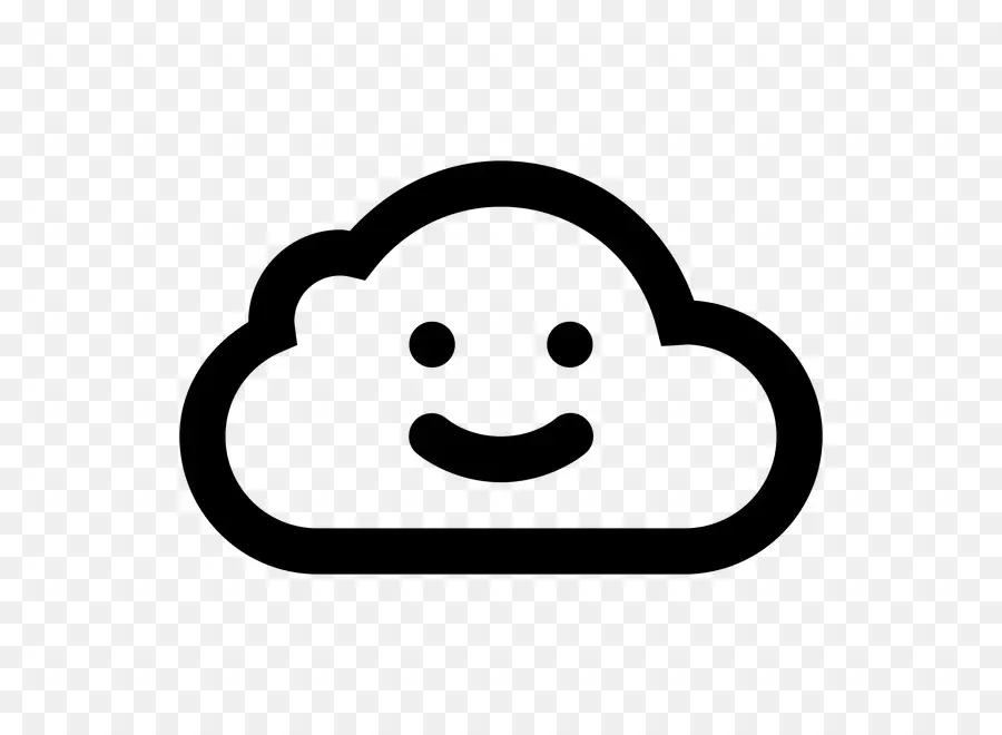 Nube Sonriente，Clima PNG