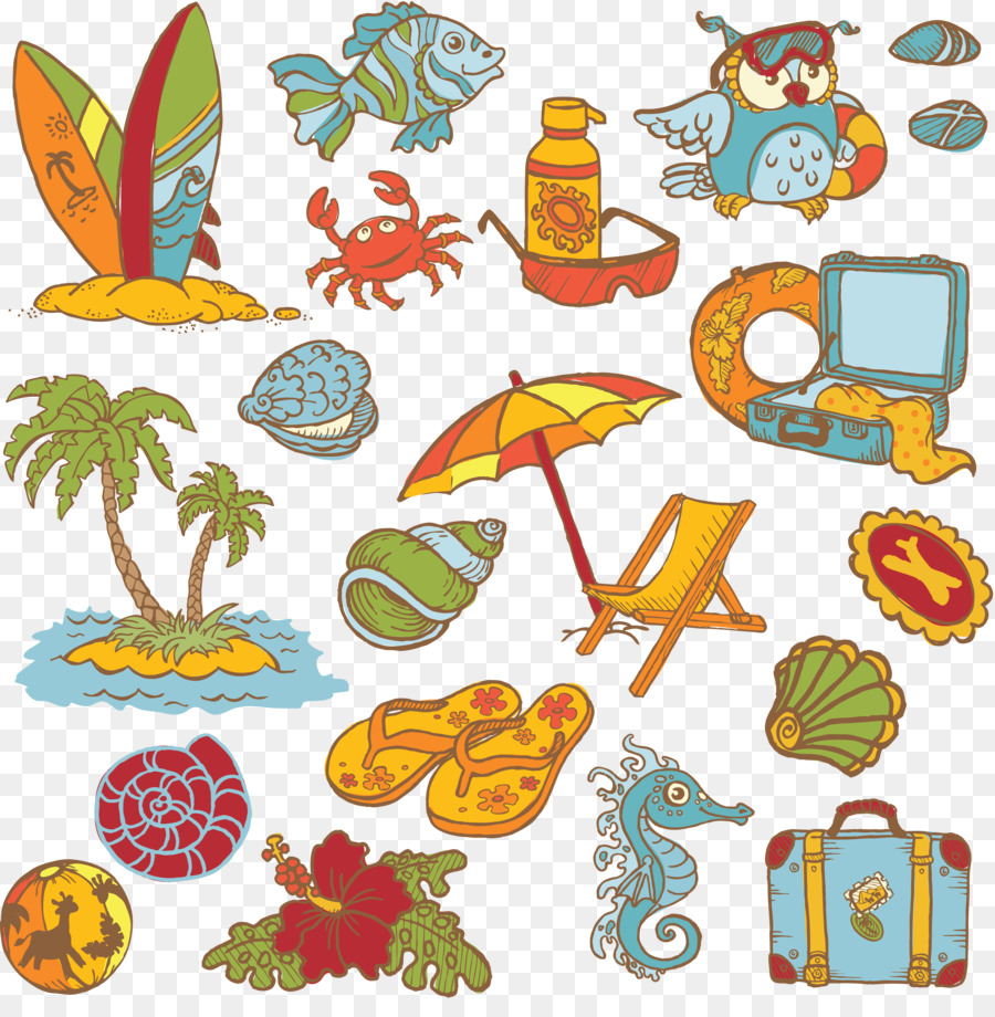 Artículos De Playa，Verano PNG