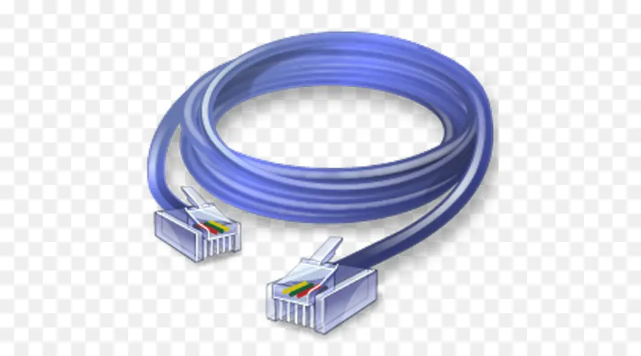 Cable Ethernet，Red PNG