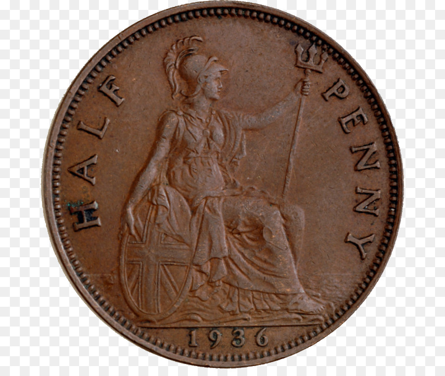 Britannia，Halfpenny PNG