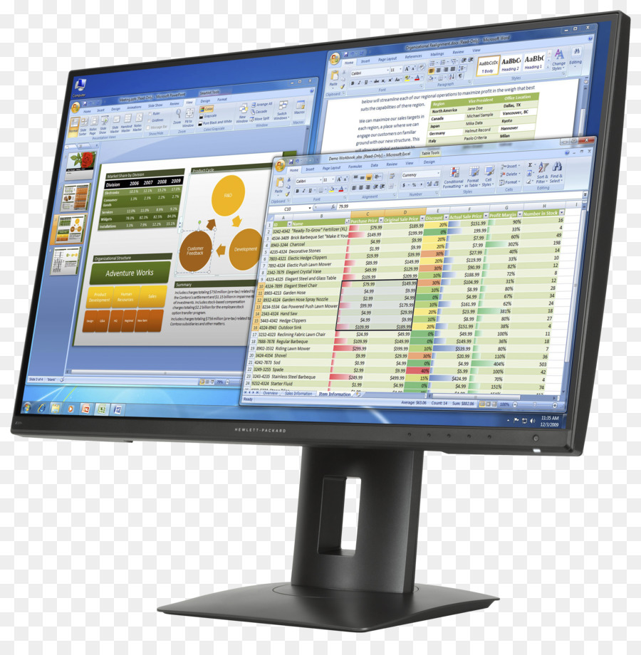 Hp Z Visualización De Zn，Los Monitores De Ordenador PNG