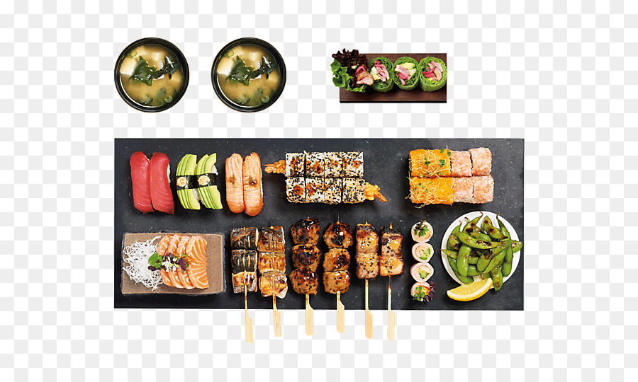 Plato De Sushi，Japonés PNG