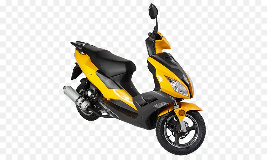 Vespa Amarilla，Moto PNG