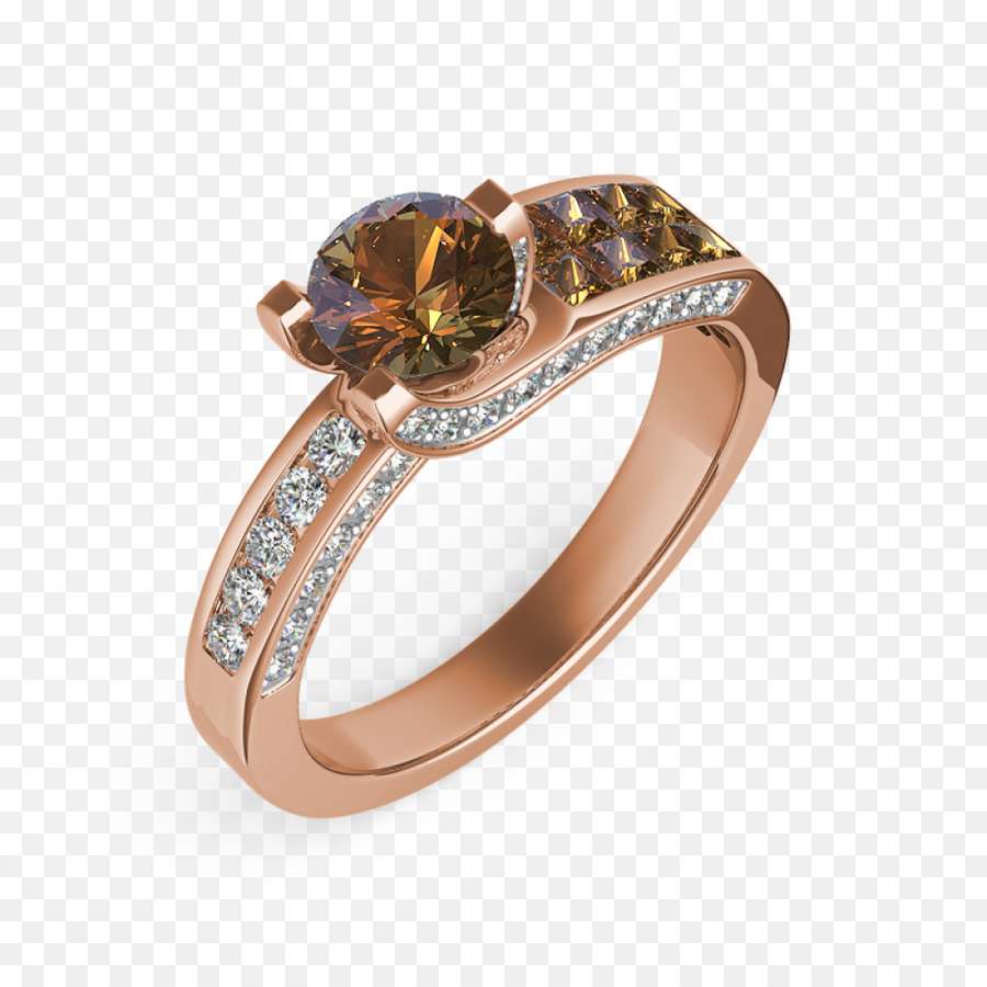 Anillo De Piedras Preciosas Moradas，Oro PNG