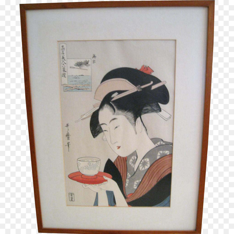 Mujer Japonesa Con Té，Tradicional PNG