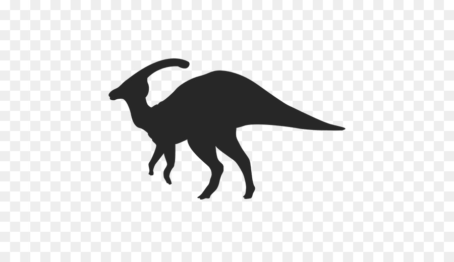 Silueta De Dinosaurio，Prehistórico PNG